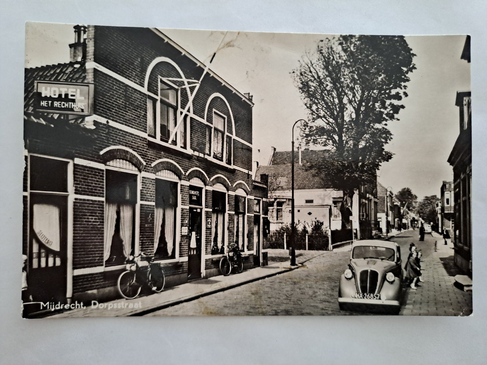 mijdrecht fotokaart gelopen, Ophalen of Verzenden, 1920 tot 1940, Friesland