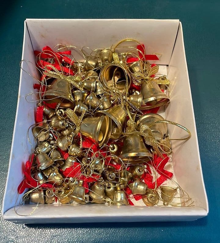 Vintage geschenk klokjes- belletjes jaren ‘60, Ophalen of Verzenden, Gebruikt