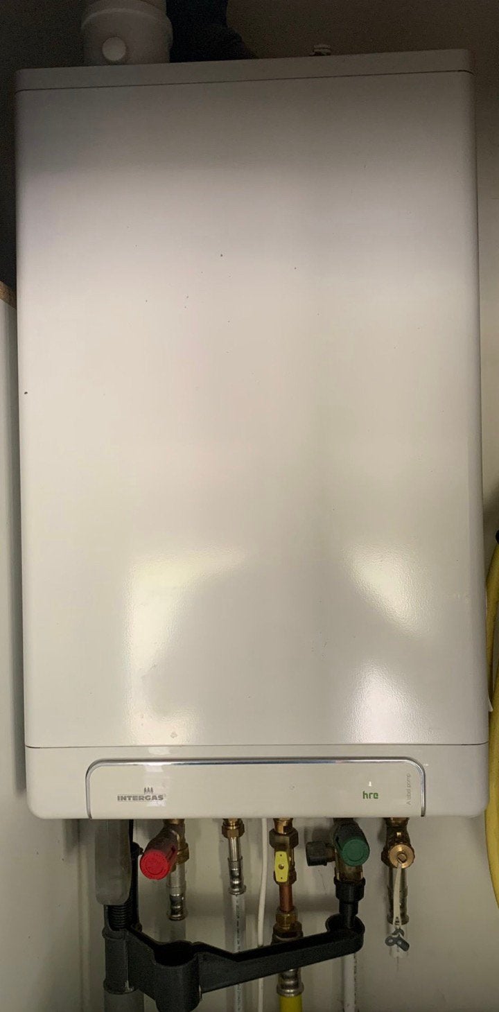 Intergas cw5 combiketel, 20 tot 100 liter, Zo goed als nieuw, 3 t/m 5 jaar oud, Boiler