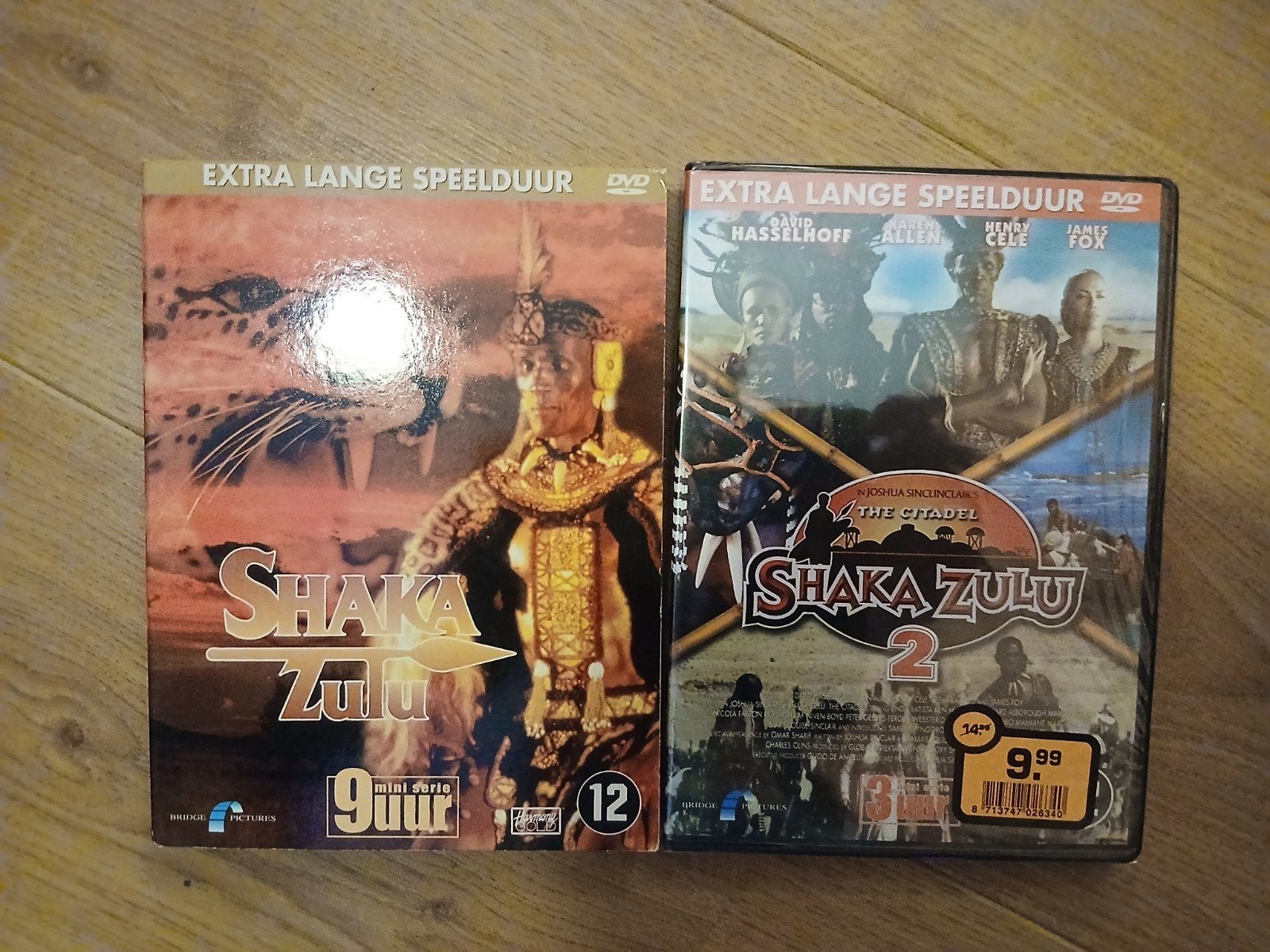 Shaka Zulu & Shaka Zulu 2 DVD Boxset - Extra Lange Speelduur, Nederlands, Ophalen of Verzenden, Vanaf 12 jaar, Gebruikt
