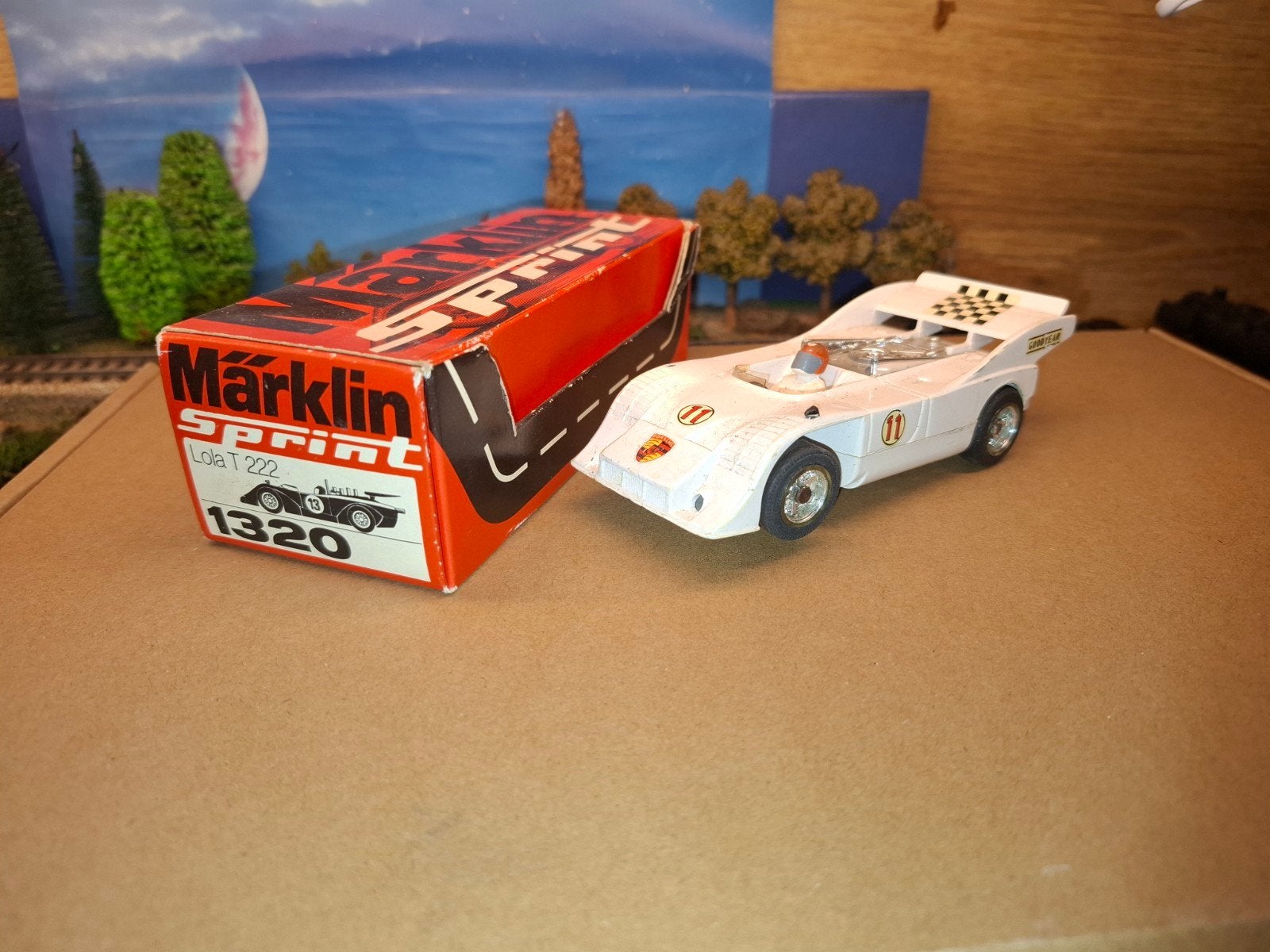marklin sprint raceauto in doos, Overige merken, Ophalen of Verzenden, Elektrisch, Racebaan