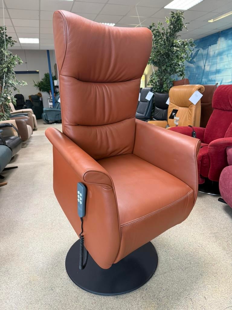 Velderhof sta op relax stoel relaxfauteuil gratis bezorging, Ophalen of Verzenden, Nieuw, Leer, Ruim 100 kort gebruikte fauteuils met garantie