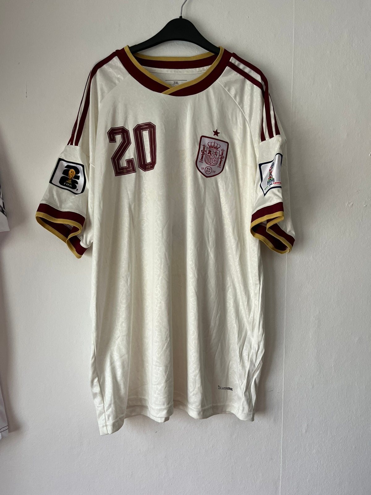 Voetbal shirt wk 2026 spanje pedri xl, Maat XL, Ophalen of Verzenden, Zo goed als nieuw, Shirt