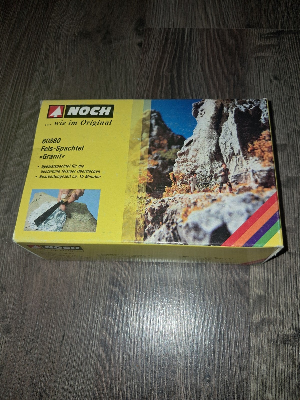 NOCH 60880 Fels-Spachtel "Granit" voor modelbouw, Ophalen of Verzenden, Nieuw, Natuur