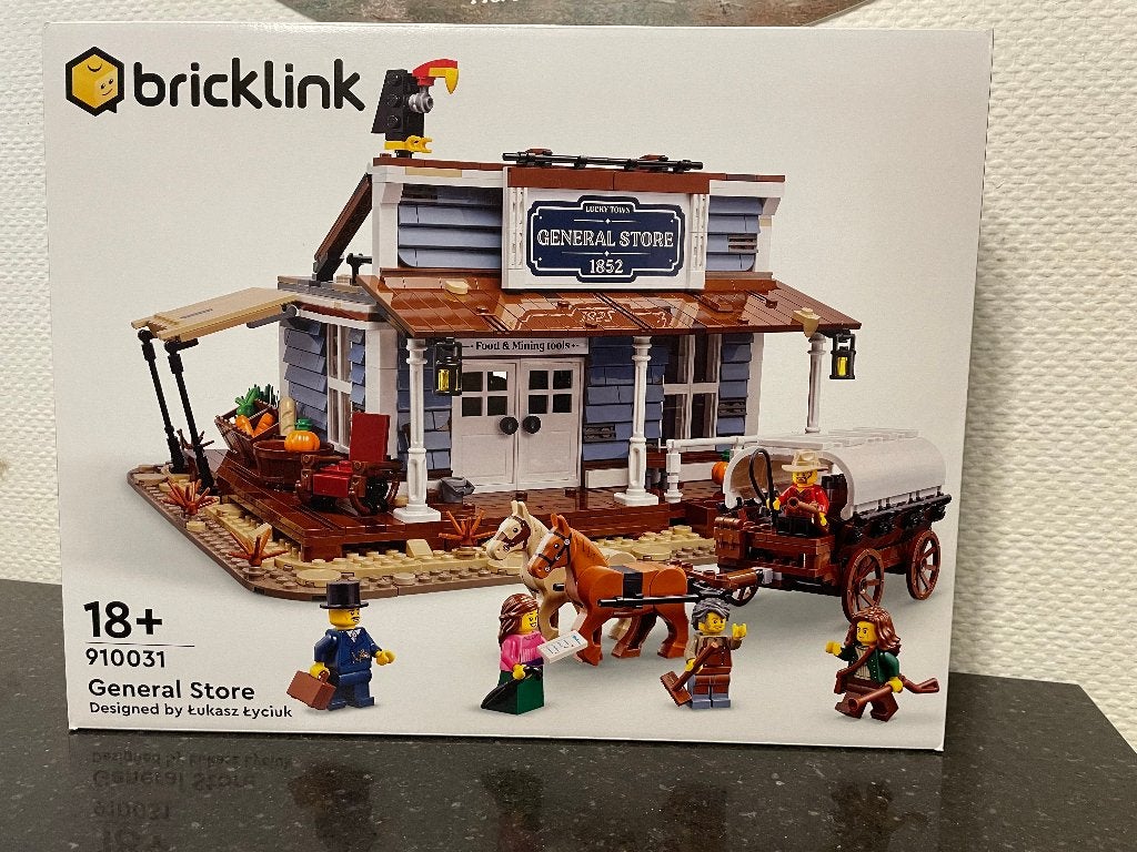 LEGO Bricklink 910031 | General Store | NIEUW! (MISB), Overige thema's, Lego, Ophalen of Verzenden, Complete set