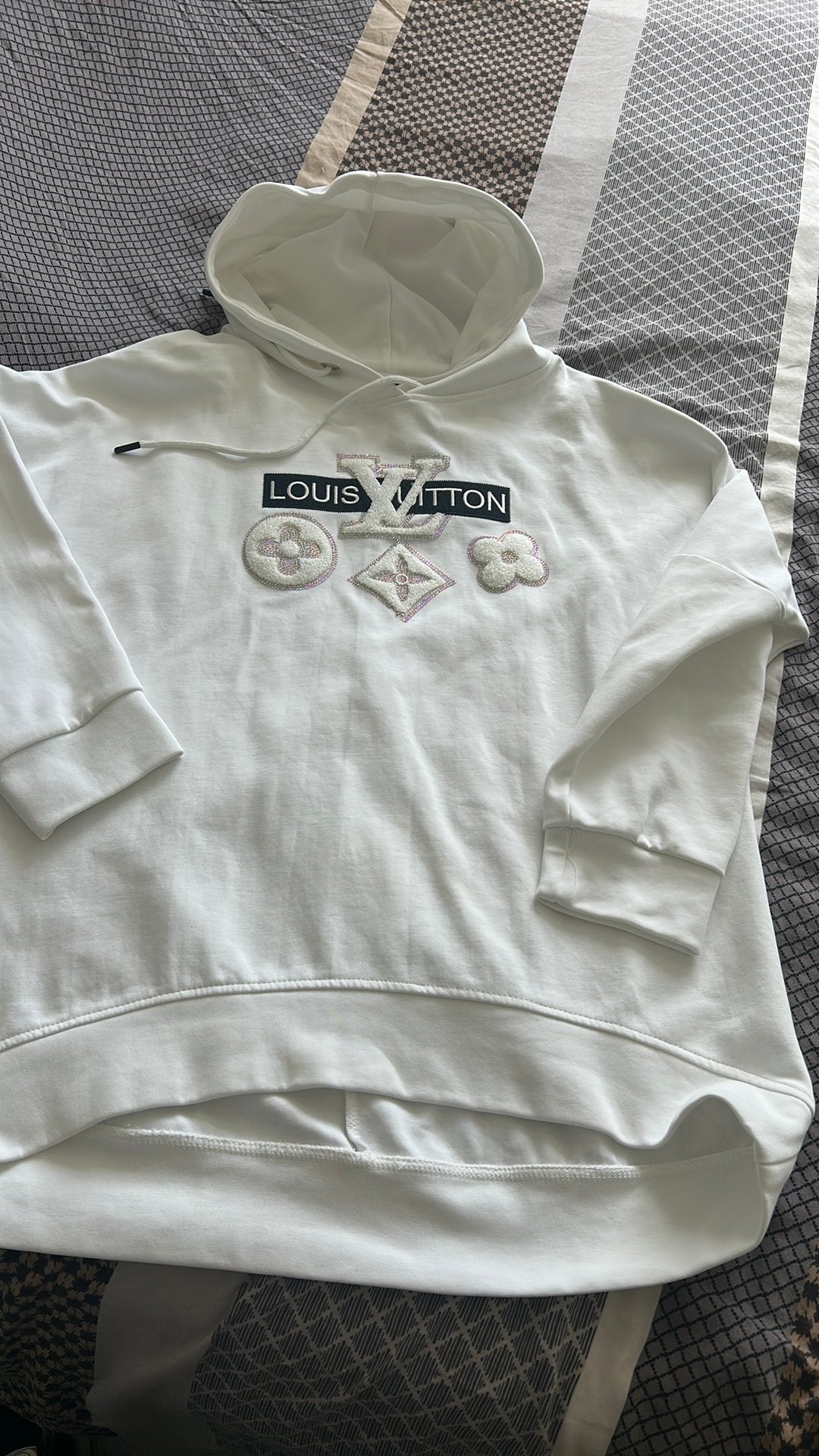 Mooie nieuwe  dames hoody maat L, Ophalen of Verzenden, Nieuw, Maat 42/44 (L), Wit