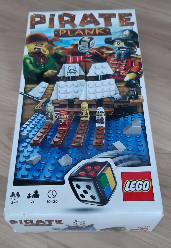 Lego Pirate Plank spel 3848, Ophalen of Verzenden, Zo goed als nieuw, Complete set, Lego