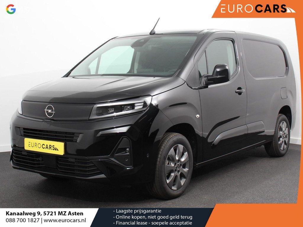 Opel Combo 1.5 BlueHDi 130PK L2 Automaat Apple Carplay / And, Auto's, Bestelauto's, Stof, Gebruikt, 4 cilinders, Zwart