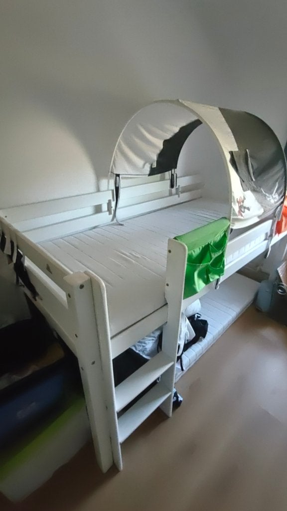 Kinderbed piratenthema (hoogslaper), Ophalen, Gebruikt, Hoogslaper