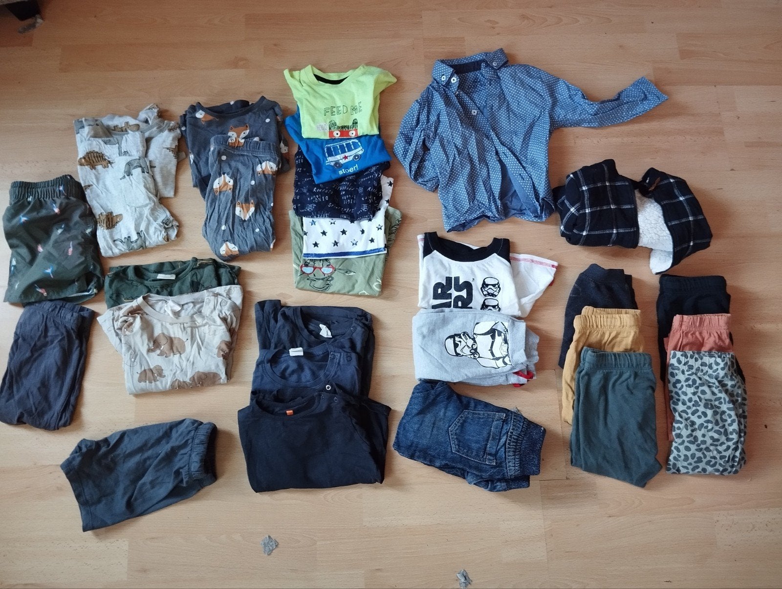 Maat 86/92 grote set jongens kleding kleine prijs, Kinderen en Baby's, Ophalen of Verzenden, Zo goed als nieuw, Maat 86
