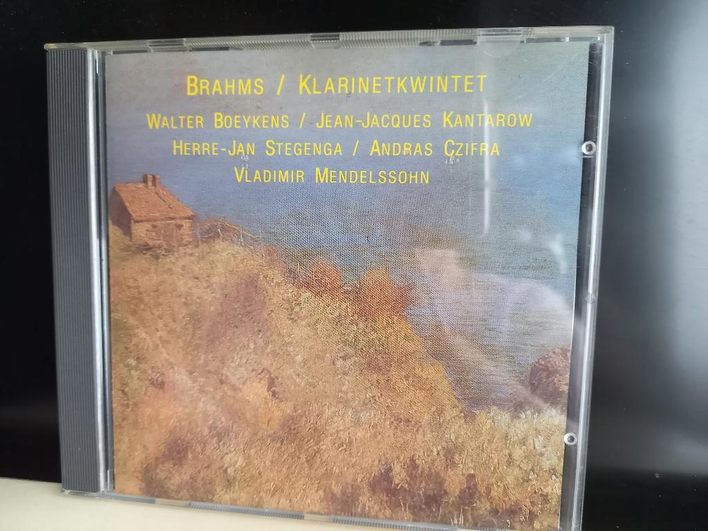 Brahms - Klarinetkwintet - Boeykens Kantarow Stegenga e.a., Ophalen of Verzenden, Modernisme tot heden, Zo goed als nieuw, Overige typen