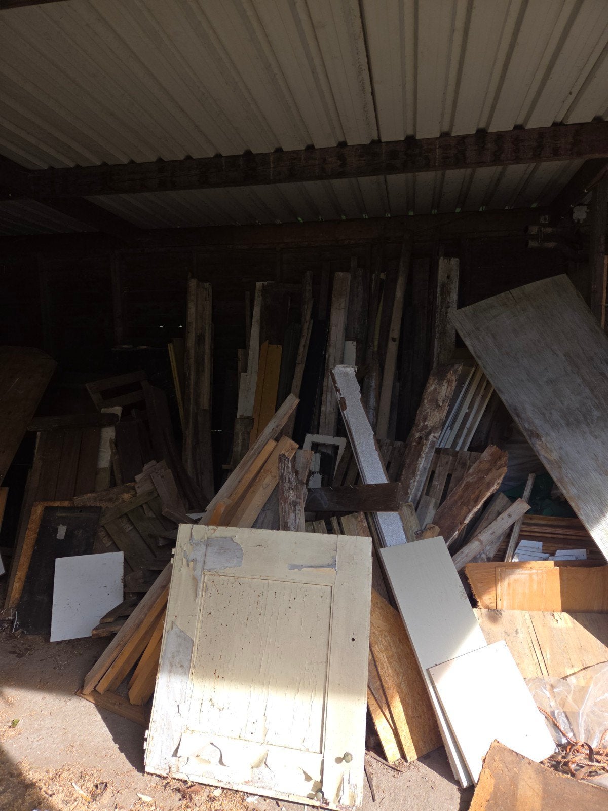 Gratis sloop/ brandhout, Minder dan 3 m³, Ophalen of Verzenden