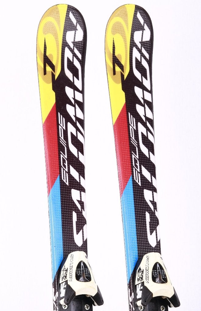 110 cm kinder ski's SALOMON EQUIPE-T, black/yellow, Gebruikt, Verzenden, 100 tot 140 cm, Salomon