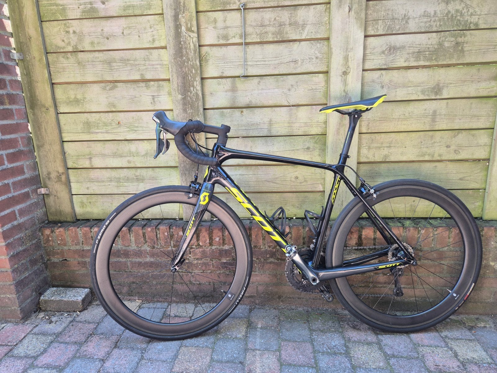 Scott addict rc 30, Carbon, Velgrem, Zo goed als nieuw, Meer dan 20 versnellingen
