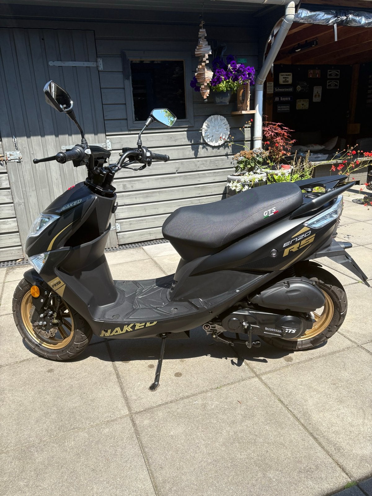GTS Enzo RS Scooter - Zwart, Bouwjaar 2025. Jaar Garantie!, Gebruikt, Benzine, Ophalen, Overige merken