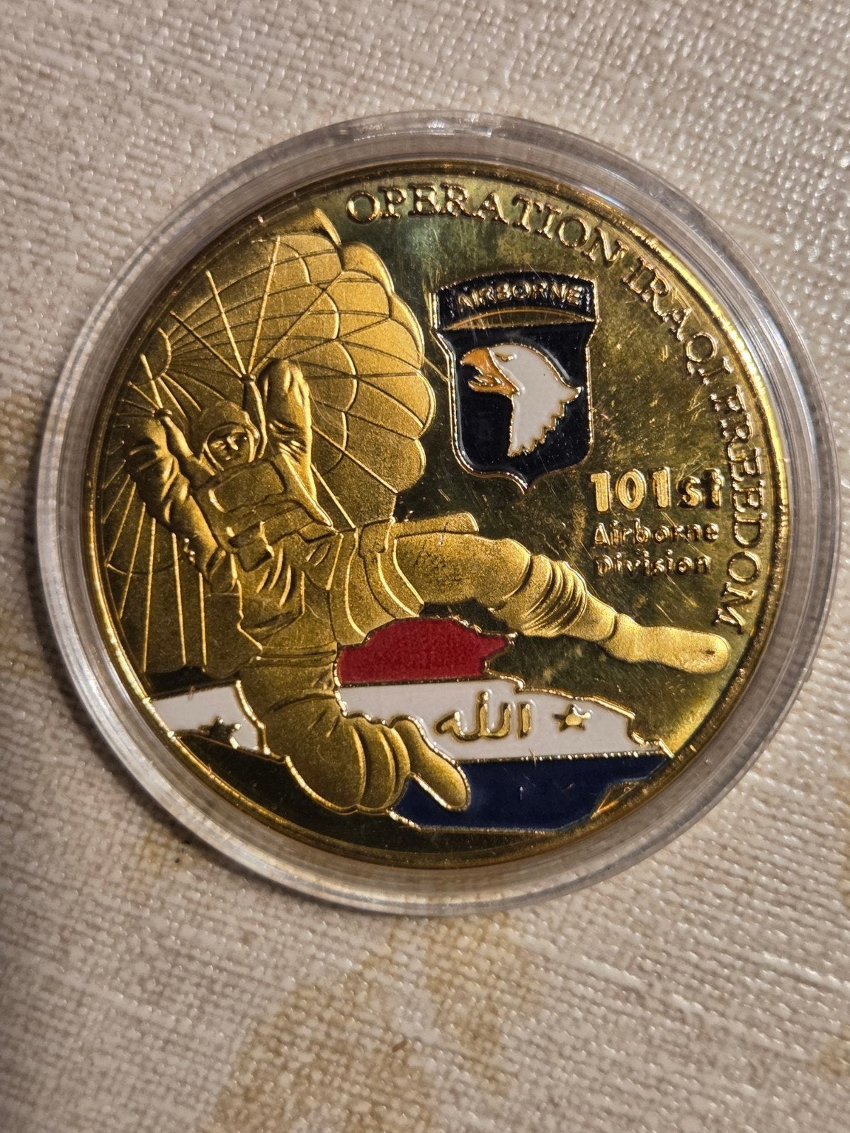Operation Iraqi Freedom Herdenkingsmunt, Ophalen of Verzenden