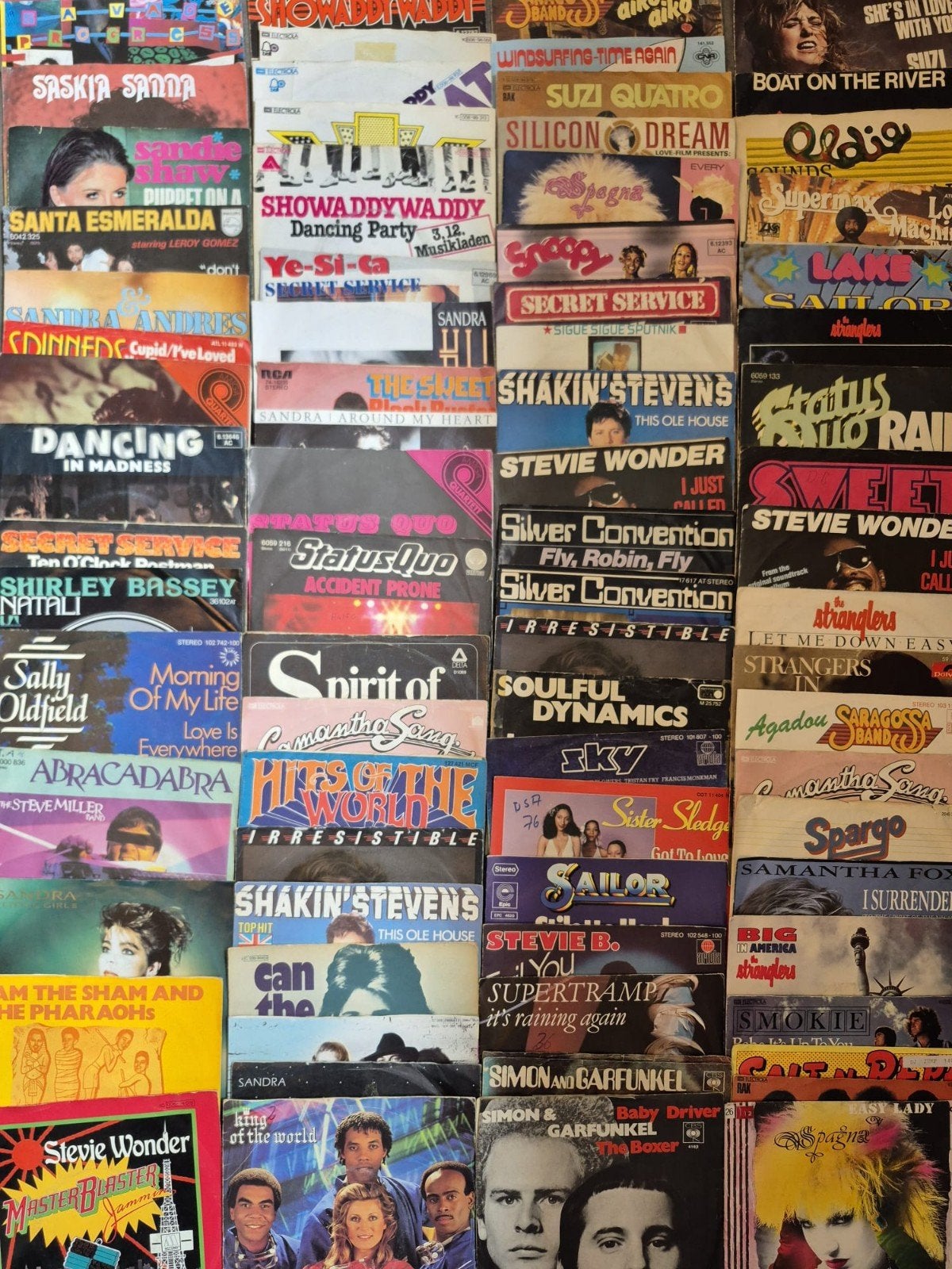 Foto 19 van Grote collectie 1245 stuks 7 inch vinyl singles- pop, rock..