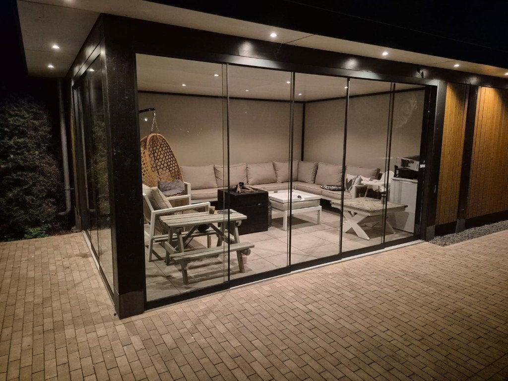 Glazen schuifwanden, Ophalen, Nieuw, Serre