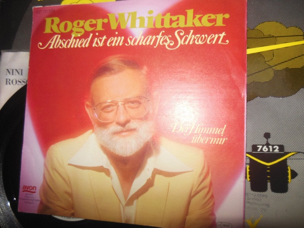 single roger whittaker 45rpm jukebox vinyl record abscheid, Gebruikt, 7 inch, Ophalen of Verzenden, Pop