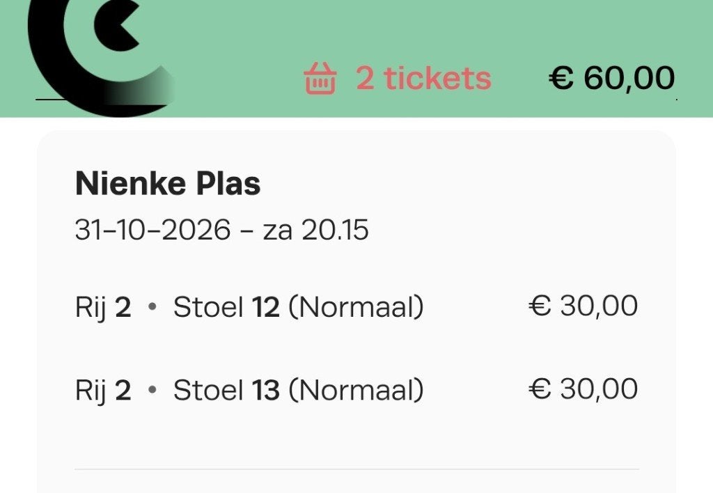 Nienke Plas, Twee personen, Oktober