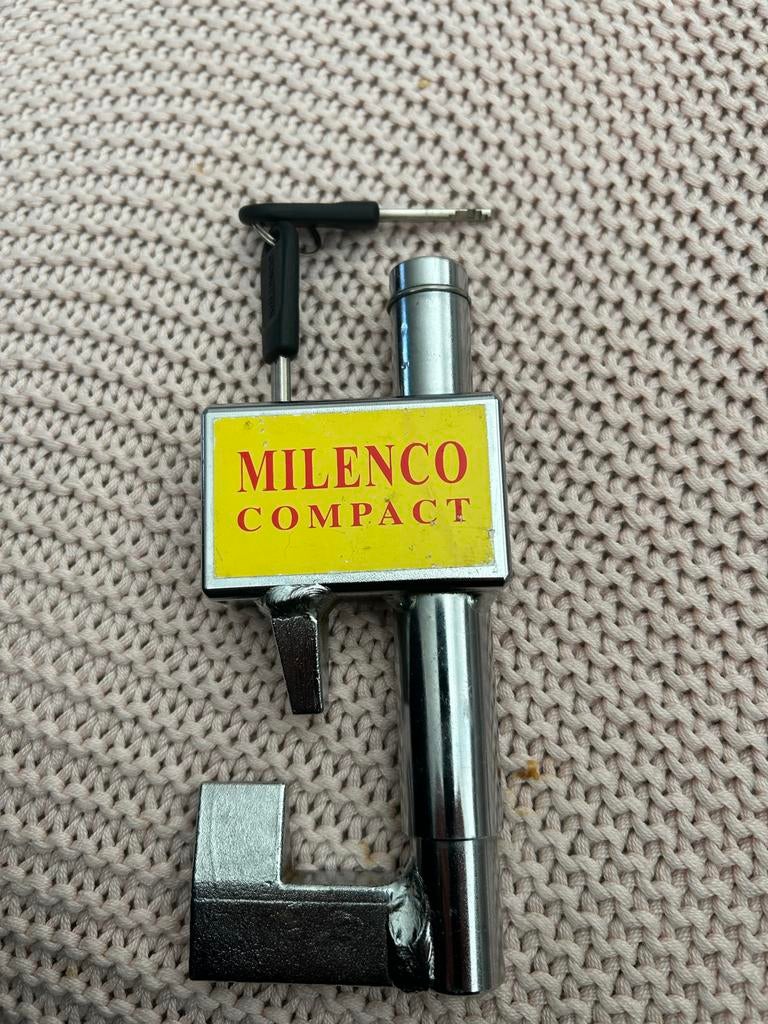 Milenco Compact SCM Goedgekeurd disselslot Wielklem, Ophalen of Verzenden, Zo goed als nieuw