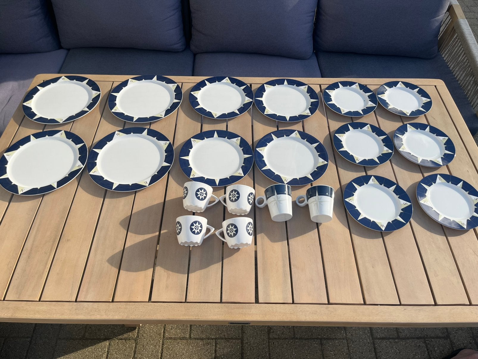 Mepal rosti melamine servies, Ophalen