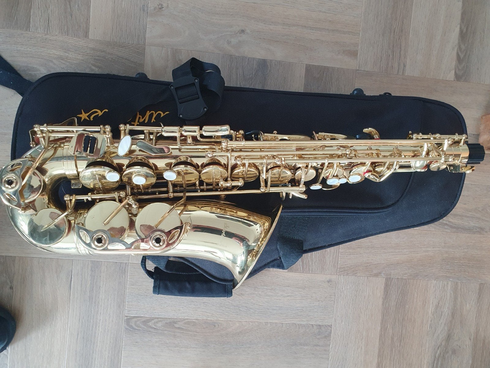 Startone Alt saxofoon SAS-75 - Zo goed als nieuw, Verzenden, Zo goed als nieuw, Alt, Met koffer