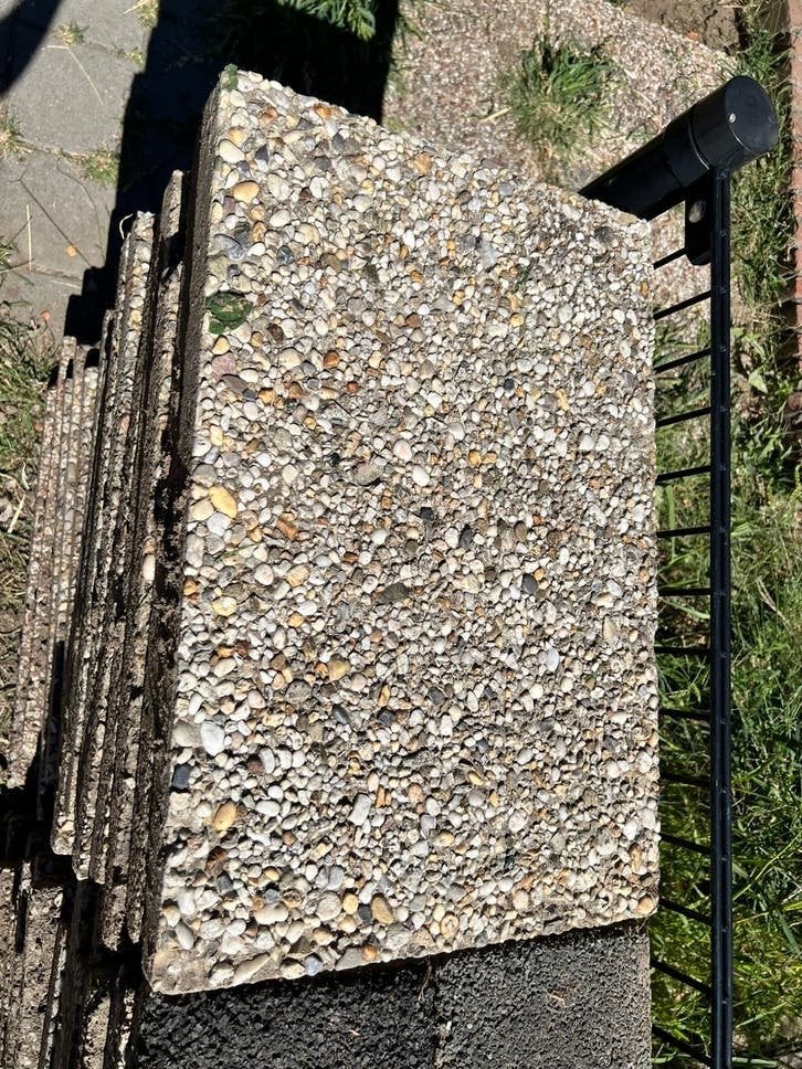 GRATIS Tuintegels 60x40, Tuin en Terras, Ophalen, Beton, Terrastegels