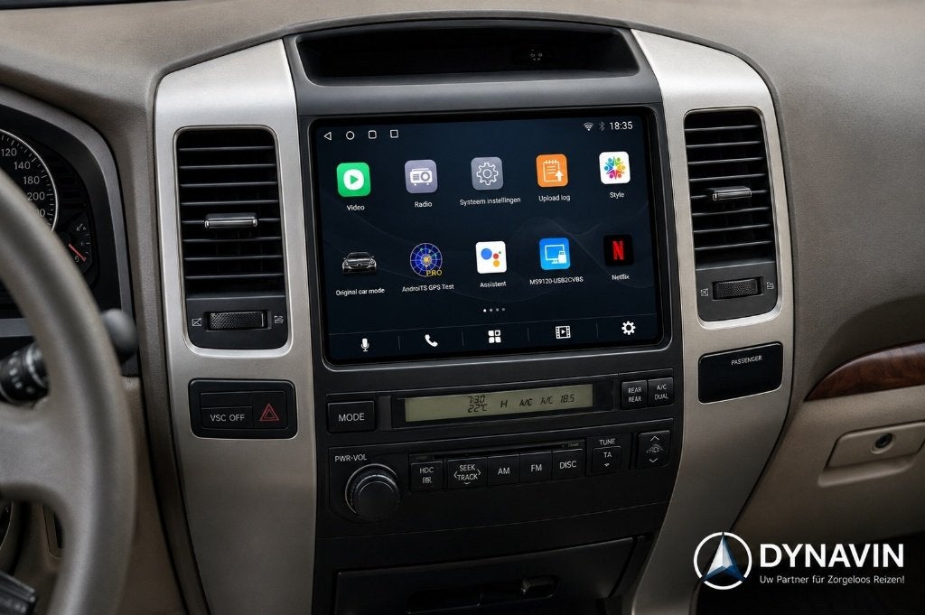 navigatie toyota landcruiser 120 android 16 qualcomm Dynavin
