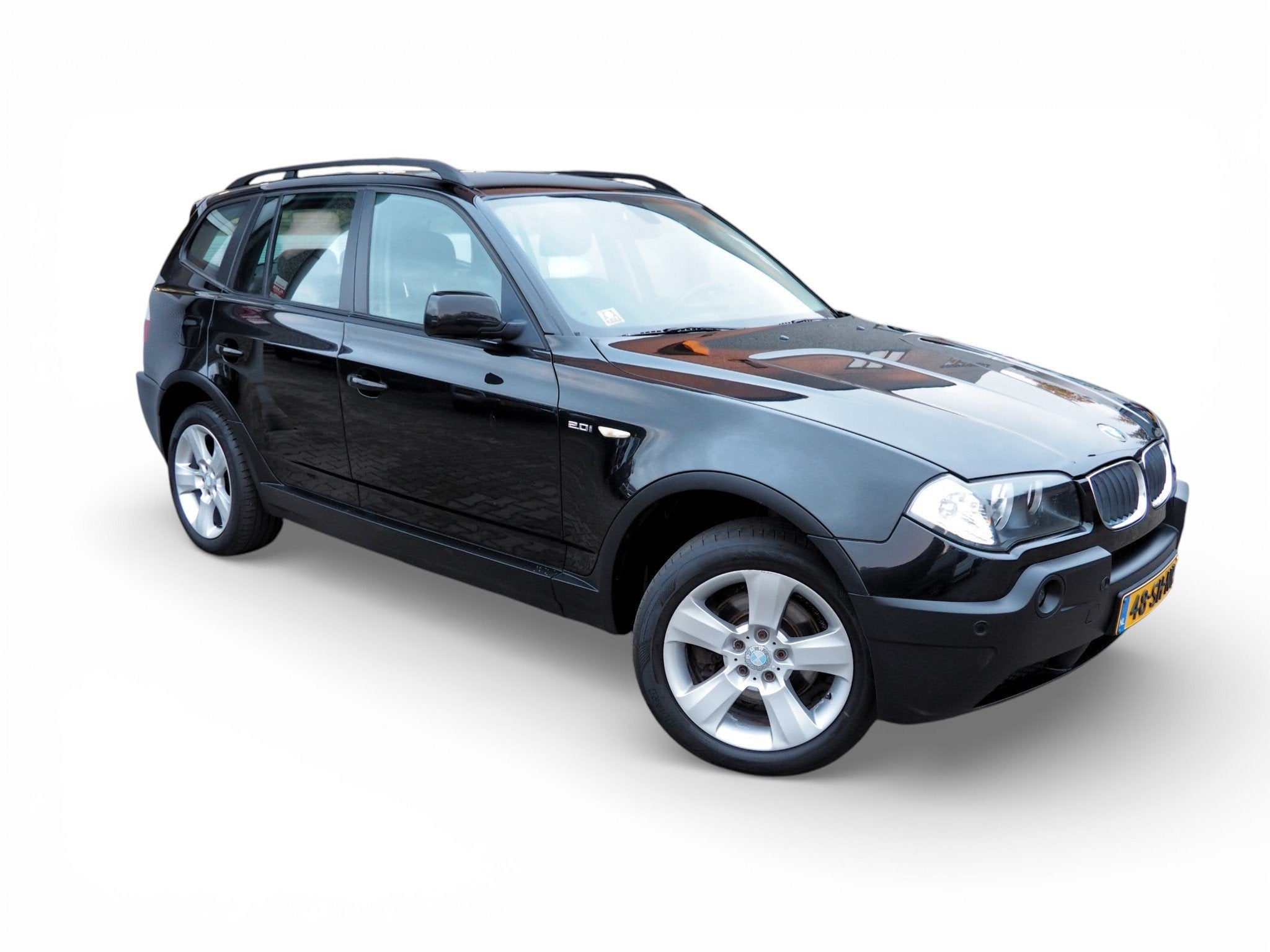 BMW X3 2.0i Introduction CLIMA CRUISE PARKEER S. NAVI, Auto's, 4 cilinders, Zwart, Bedrijf, Handgeschakeld