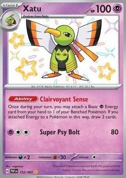 XATU 152/091 - PALDEAN FATES, Ophalen of Verzenden, Nieuw, Losse kaart, Foil