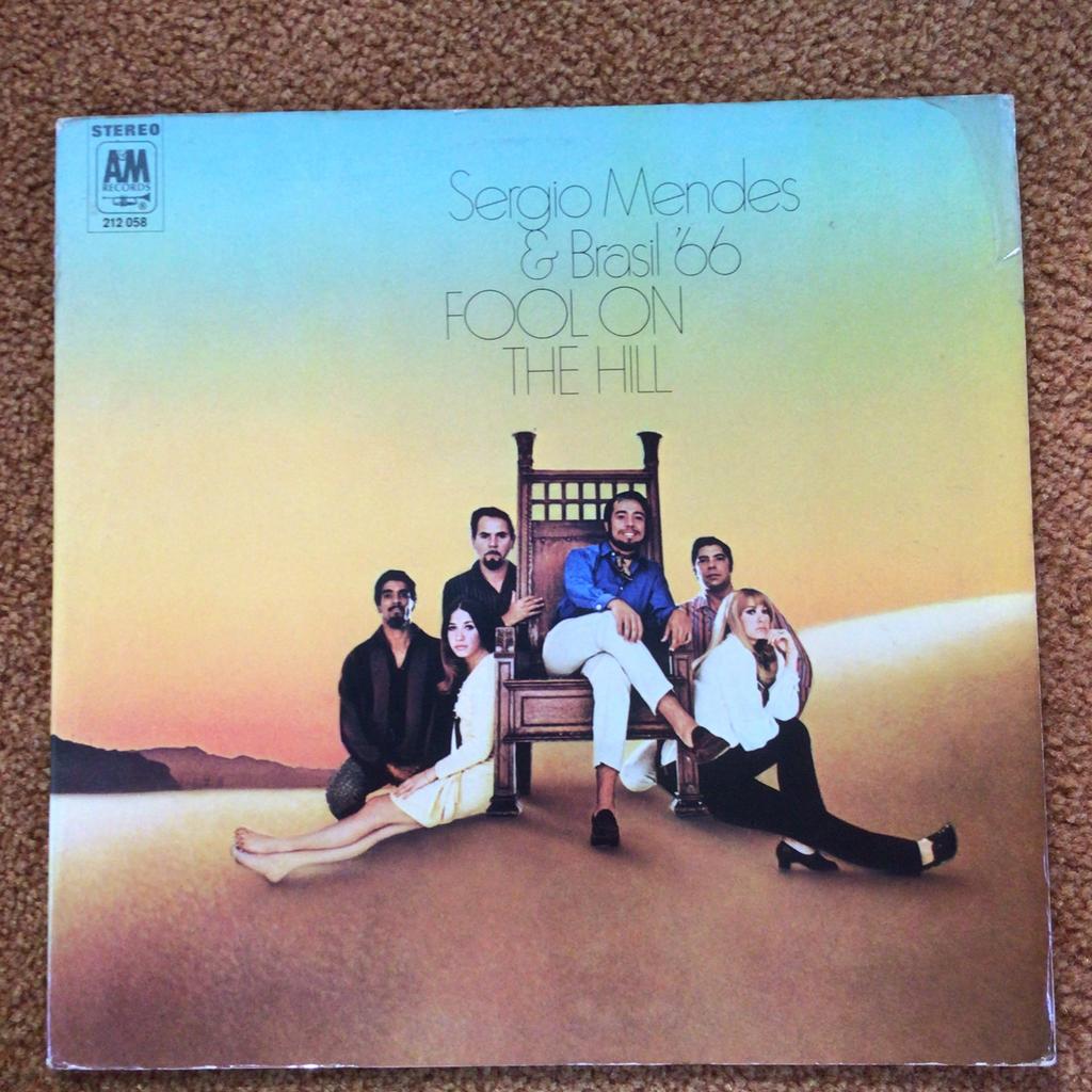 LP - Sergio Mendes and Brasil 66 - fool on the hill, Ophalen of Verzenden