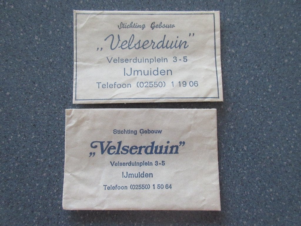 2 x IJmuiden, stichting gebouw Velserduin, Verzenden, Nederland
