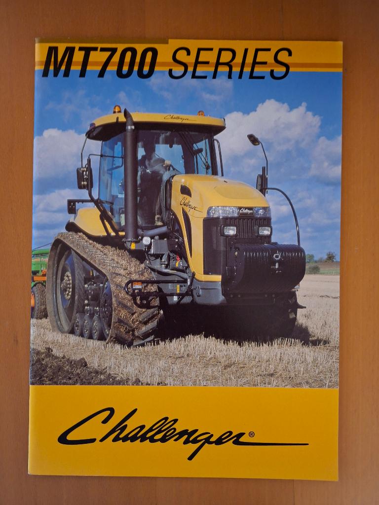Folder Challenger MT 700 series, Boeken, Verzenden, Gelezen, Tractor en Landbouw