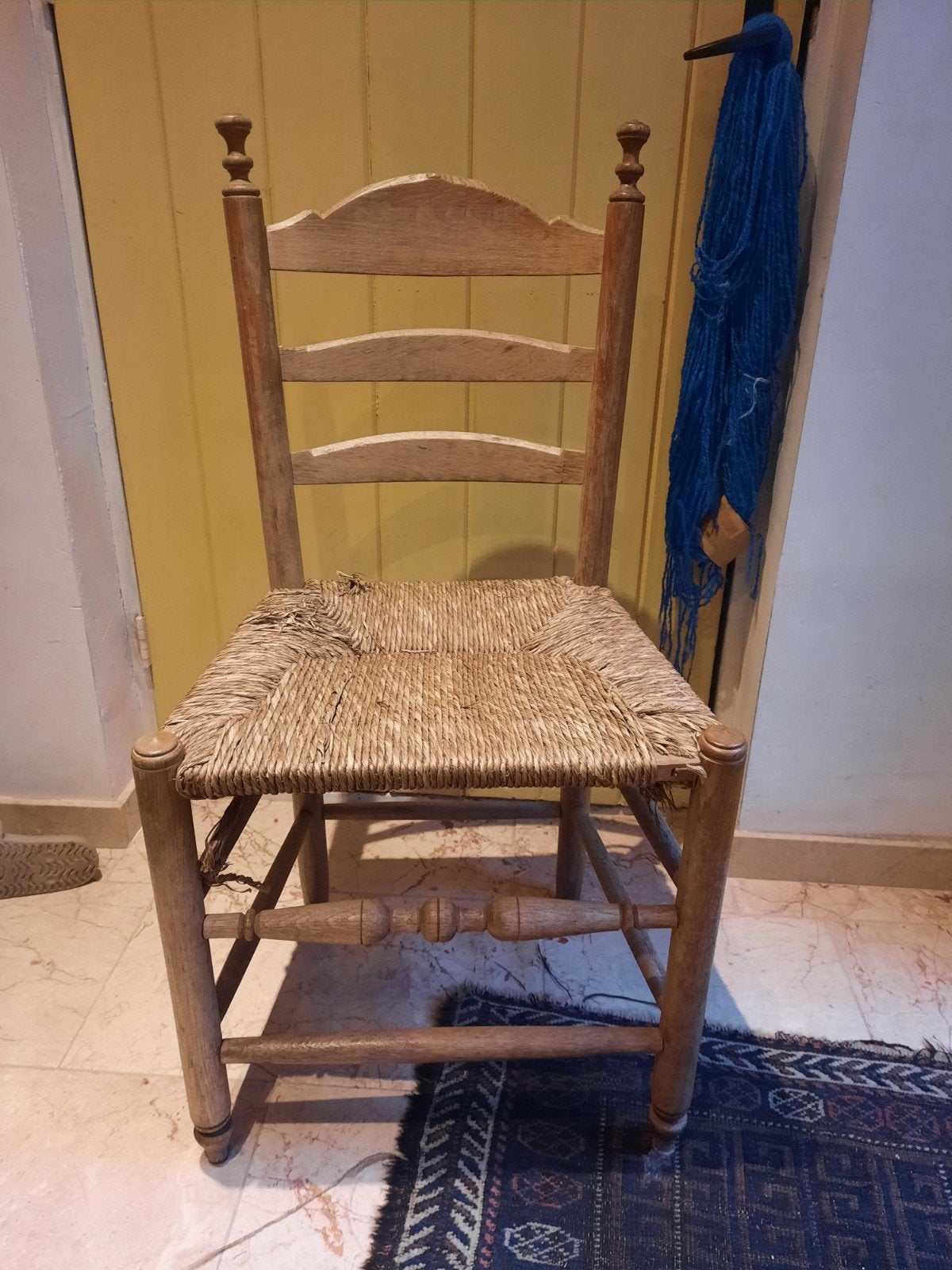 eiken houten stoel, Ophalen of Verzenden