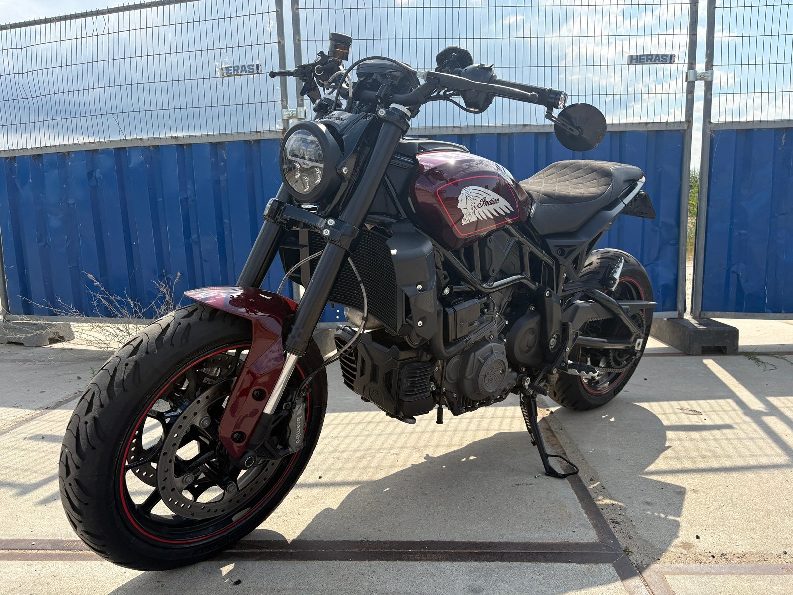 Indian FTR S 2024 met fabrieksgarantie - vol alle opties, Particulier