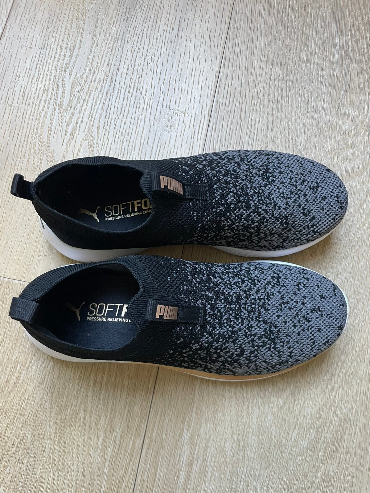 Puma softride slip-on hardloopschoenen maat 39 voor dames, Ophalen of Verzenden, Zo goed als nieuw, Zwart, Sneakers of Gympen