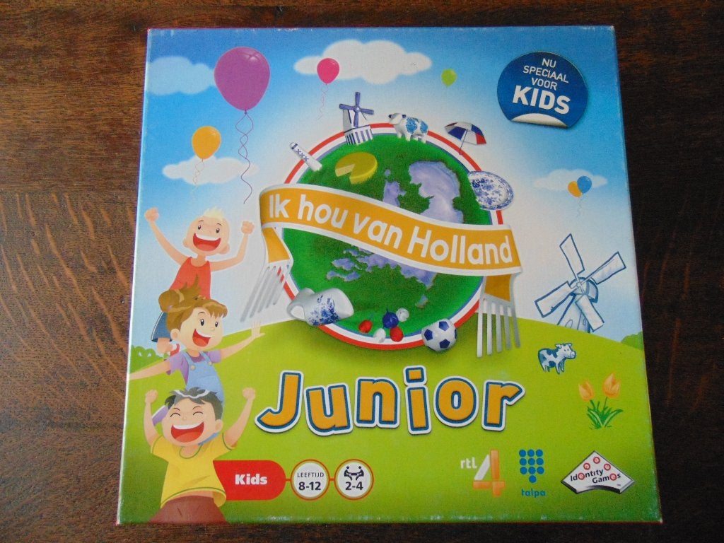 Ik Hou van Holland Junior Spel van Identity Games, Een of twee spelers, Ophalen of Verzenden, Zo goed als nieuw, Identity Games