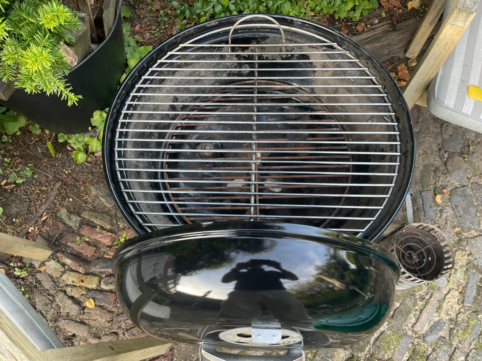 Keurig nette weber BBQ met hoes, Ophalen, Zo goed als nieuw, Met accessoires