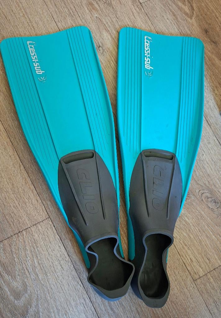 Cressi-sub Zwemvliezen m 45/46, Watersport en Boten, Duiken, Ophalen, Zo goed als nieuw, Zwem- of Duikvliezen
