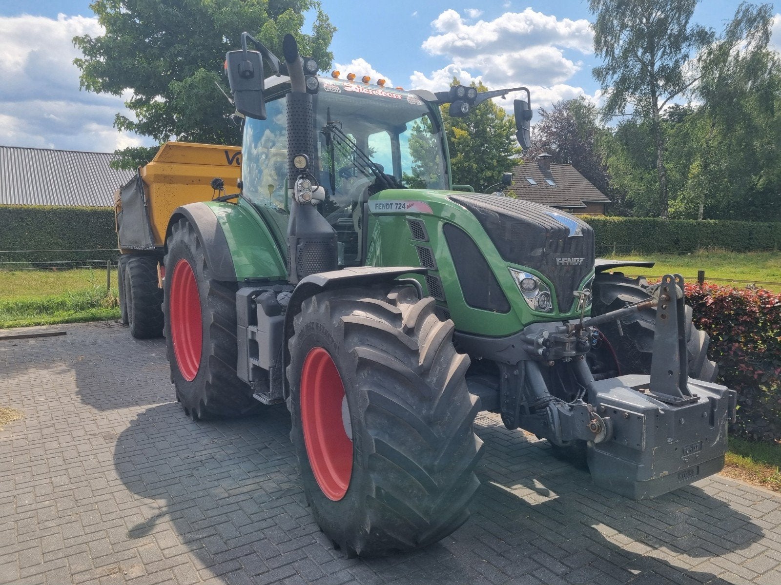 Fendt 724 SCR Vario 2012 - 7500 uur, Ophalen, Gebruikt, Meer dan 160 Pk, Fendt