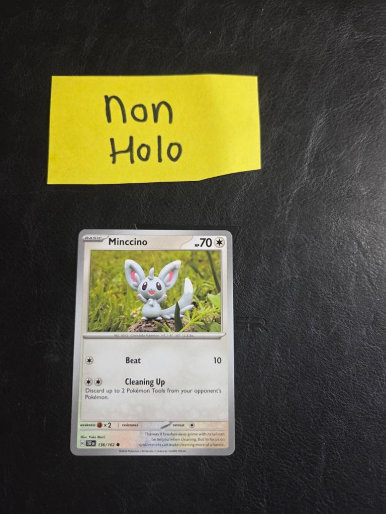 Minccino 136/162 Temporal forces, Ophalen of Verzenden, Zo goed als nieuw