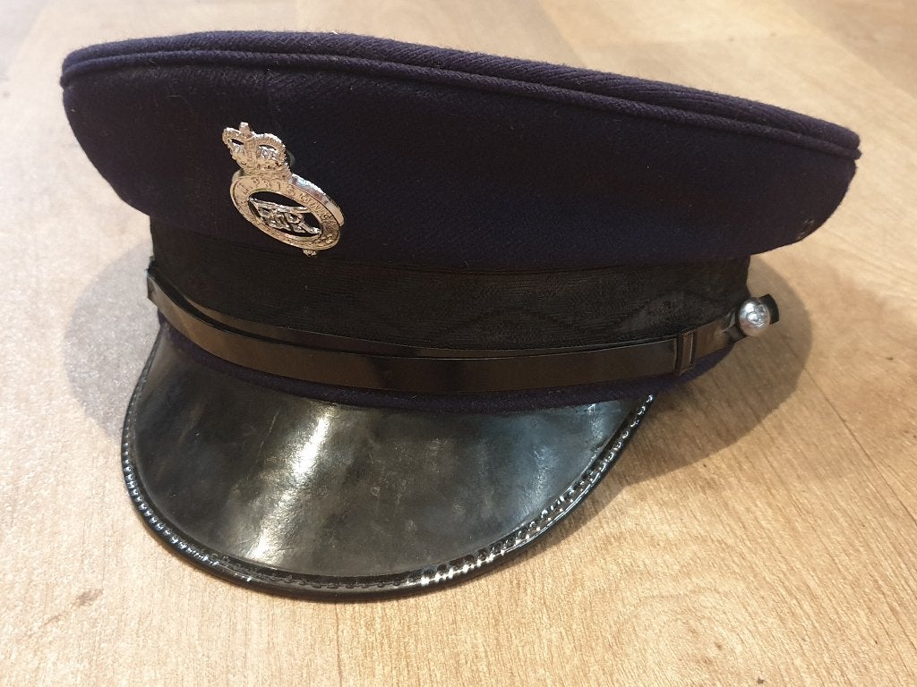 Platte Pet Flatcap Brits Prison Gevangenis Officier DJI, Ophalen of Verzenden, Landmacht, Nederland, Helm of Baret