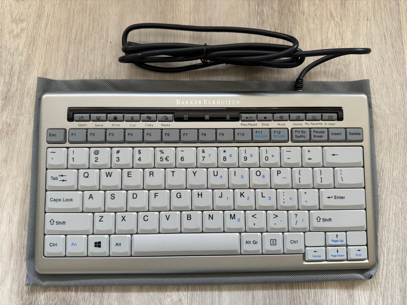 Bakker Elkhuizen S-board 840 Design Compact Toetsenbord, Ophalen of Verzenden, Qwerty, Nieuw, Bedraad