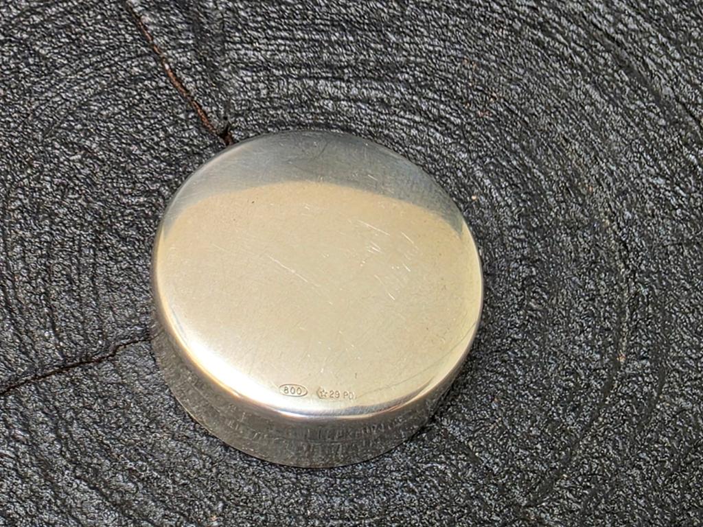 Zilveren pillendoosje, Antiek en Kunst, Verzenden, Zilver