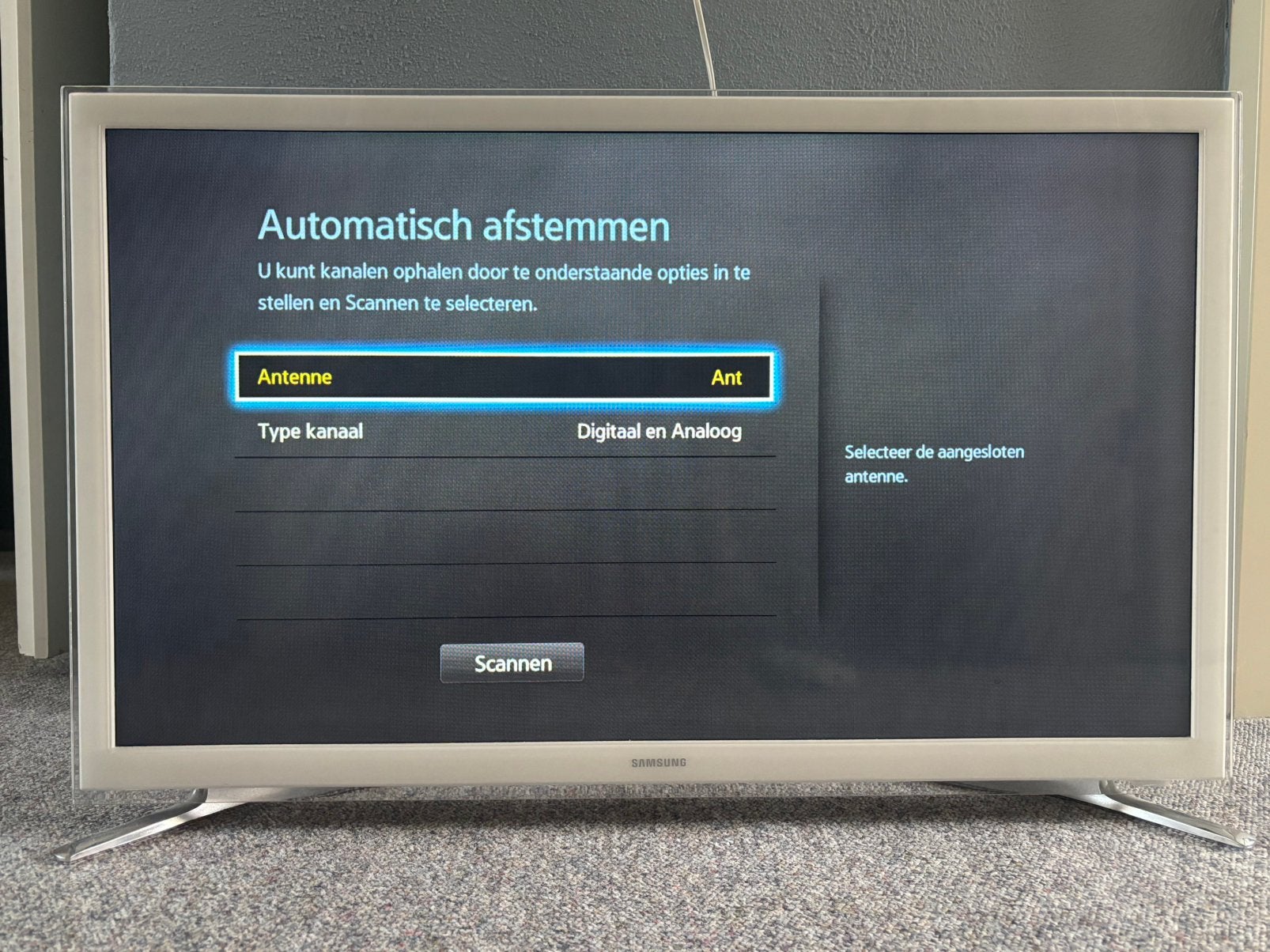 Samsung TV 32 inch, Ophalen, Gebruikt, 50 Hz, Samsung