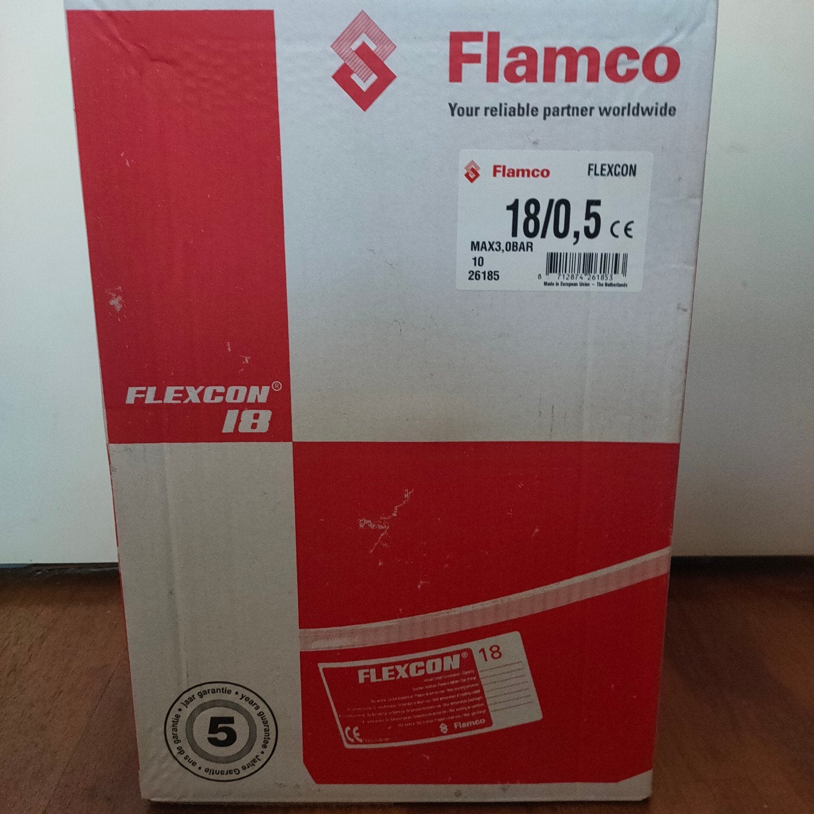 Nieuw Flamco Flexcon Premium expansievat 18L - 0,5 bar rood, Minder dan 30 cm, Overige typen, Nieuw, Minder dan 60 cm