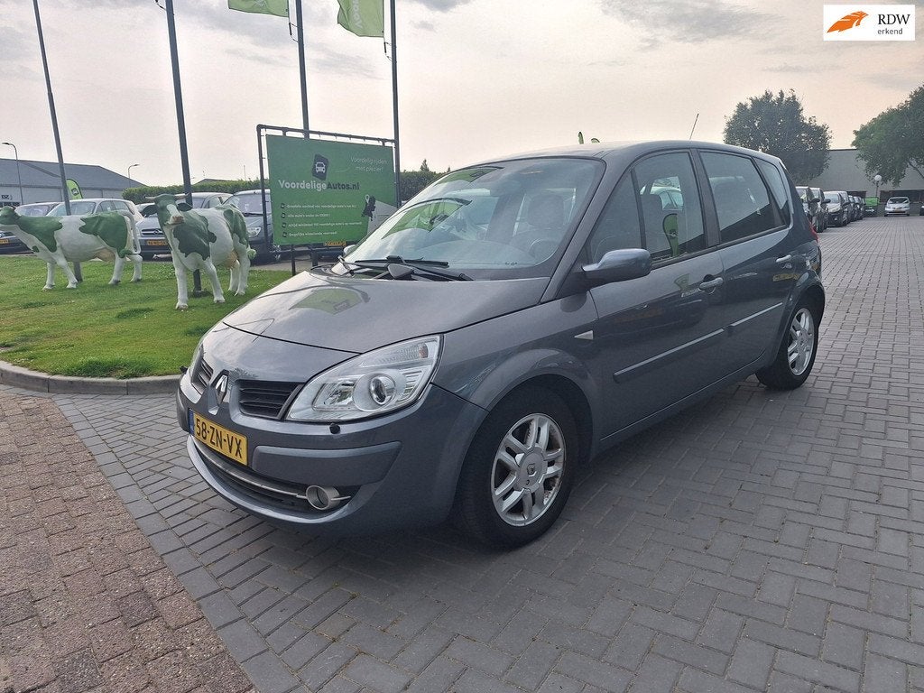 Renault Scénic 2.0-16V Tech Line / AUTOMAAT / Nieuwe APK, Auto's, 1998 cc, 135 pk, 4 cilinders, Blauw