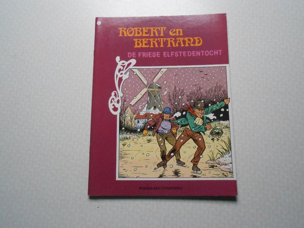 Robert en Bertrand 72 De Friese Elfstedentocht 1986 1 ste dr, Boeken, Stripboeken, Willy Vandersteen, Eén stripboek, Nieuw, Ophalen of Verzenden