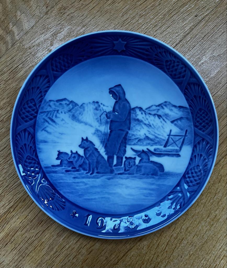 Royal Copenhagen Kerstbord 1978, Ophalen of Verzenden
